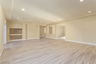 Unfurnished room with light wood-style floors and