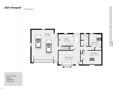 3431 Vineyard 1st Floor