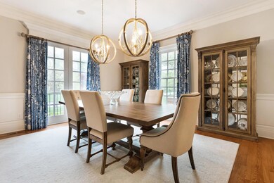 Archways enter the Dining