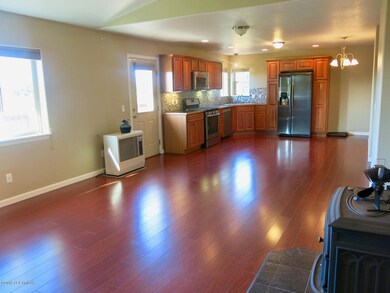 Living room to kitchen