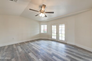 Living Area French Doors