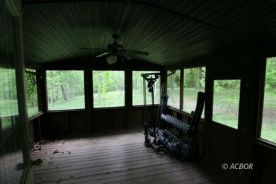 Screened porch