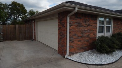 Extra large garage with lots of storage!