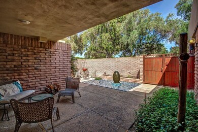 Covered patio
