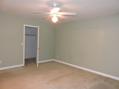 Master Bedroom with Walk in Closet