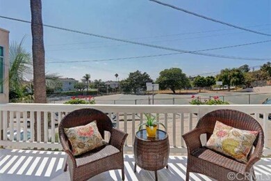 Wonderful second story deck overlooks the park acr
