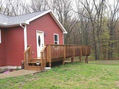 side deck area over looking property