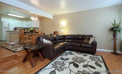 Family Room and Kitchen