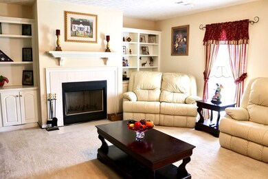 Family Room with gas fireplace