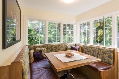 Custom Breakfast Nook w/Water Views