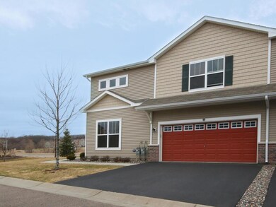 These corner units have slightly larger garages th