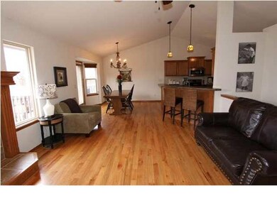 DECK IS ACCESSIBLE FROM DINING AREA
