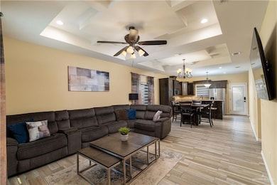 Open Floor Plan with Tray Ceilings
