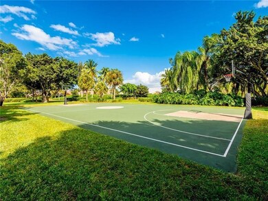 Basketball courts within the Falls community