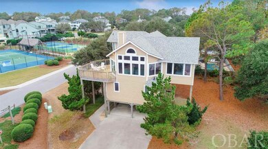 Aerial view of East side of house