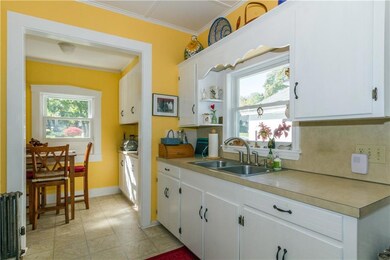 Kitchen with breakfast nook.