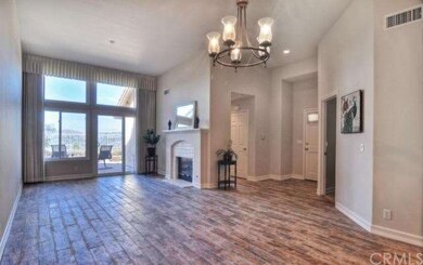  The sleek living and dining room with newly insta