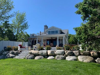 132 Clark Point Rd. lawn pic