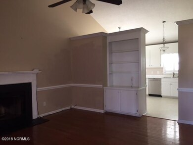 great room into kitchen