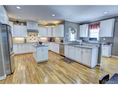 Kitchen is HUGE & a chef's dream