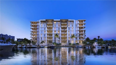 View of building exterior with a water view