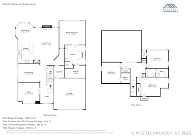 3024 W Norman St, Broken Arrow, OK 74012 - photo 2