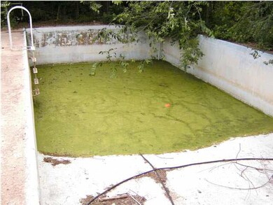 solid concrete pool, worked when it was shut down 