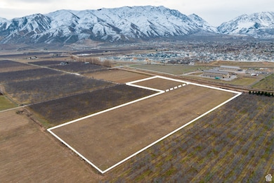 Aerial view featuring a mountain view