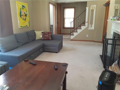Living Room front door on the left