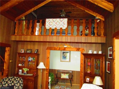 MASTER BR ALOFT FROM GREAT ROOM MAIN HOUSE