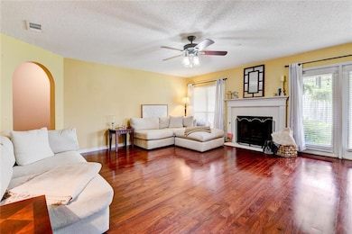 Living Area Off the Kitchen