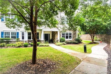 View of front of house with a front lawn