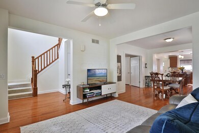Living Room open to Dining Room.