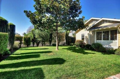 Extra large front yard.