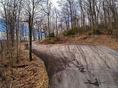 Culdesac where lot is located off to the left; see