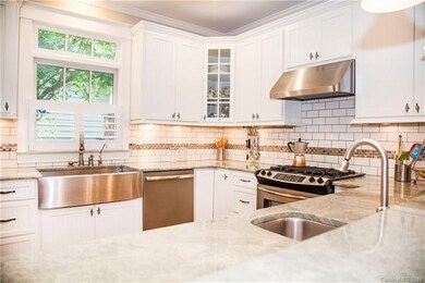 High end granite countertops and stainless farm si