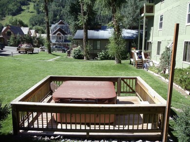Hot tub in complex