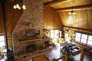 living room from loft