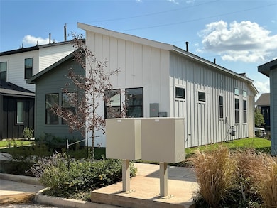 Mail boxes conveniently located at the back of the home by parking space....