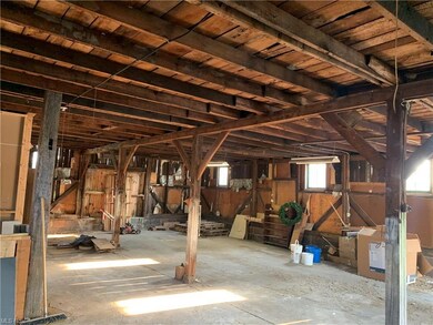 1st floor of barn