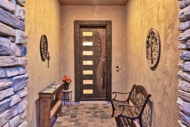 Custom made Iron Front Door