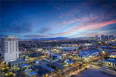 City view and mountain views