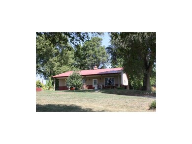 Front of house and yard