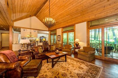 Looking from Great Room to Covered Porch
