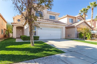 Well landscaped front yard...