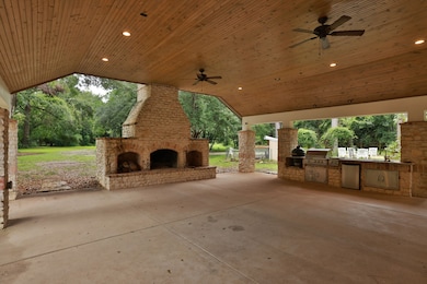 This home might be English inspired but this outdo