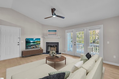 Virtually Staged Living Room