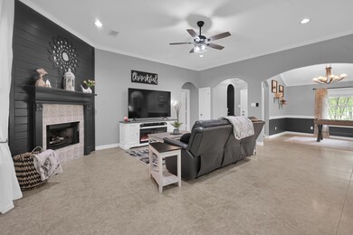 Enjoy your spacious Living Space, Fireplace, & Win