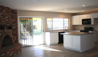 kitchen-family room