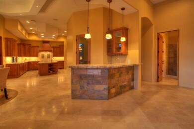 Wet Bar and Kitchen